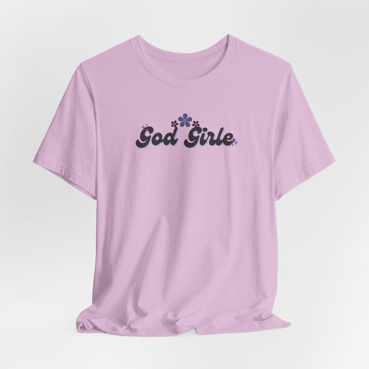 Retro God Girlie T-Shirt