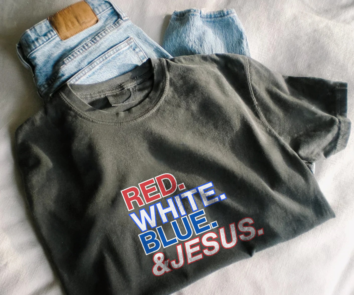 Red White Blue & Jesus