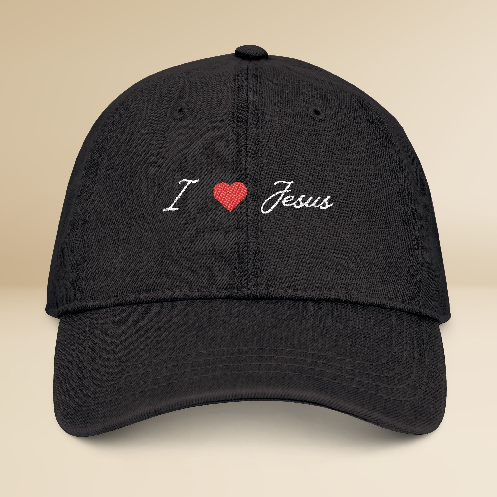 I Heart Jesus Denim Hat