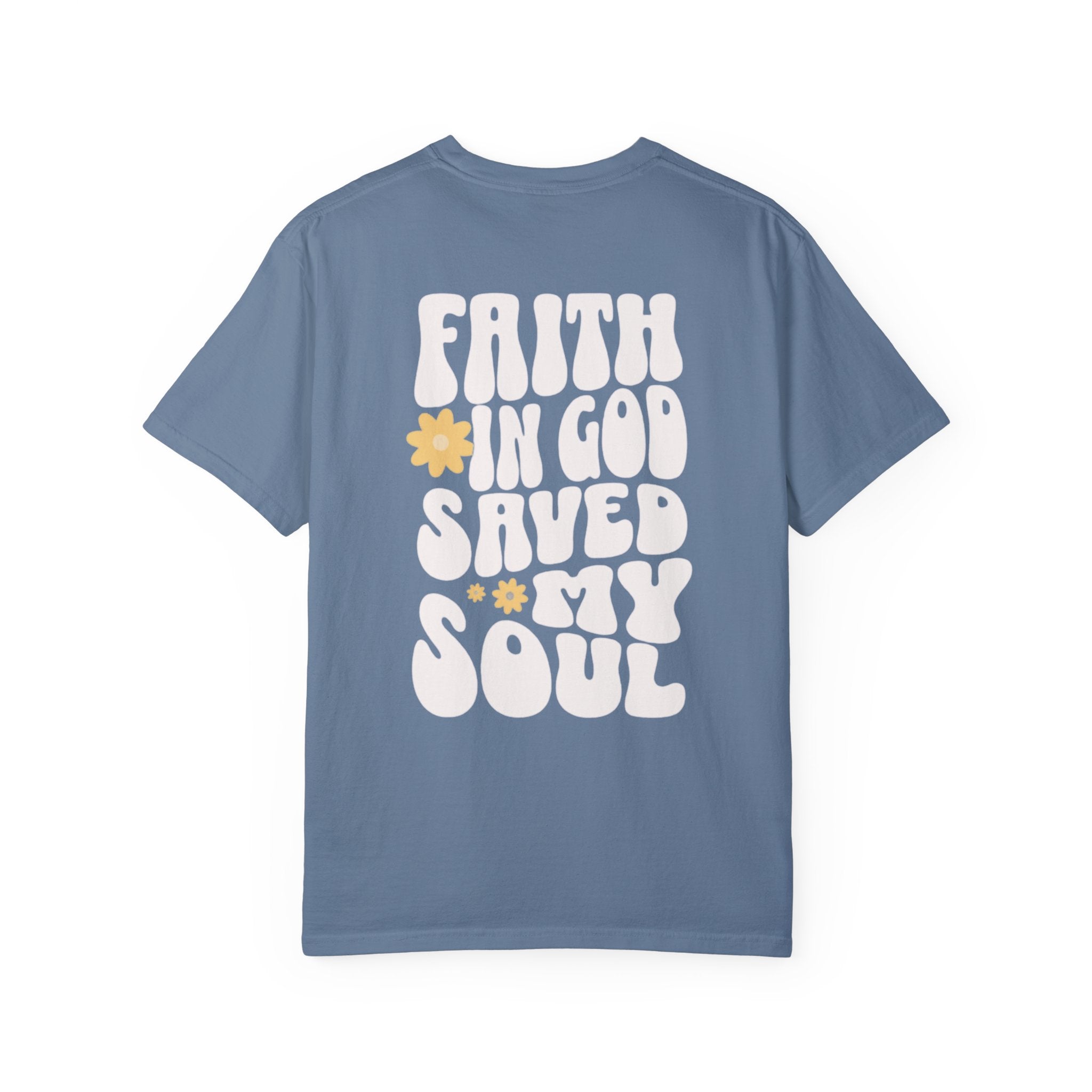 Faith In God Saved My Soul Retro T-Shirt