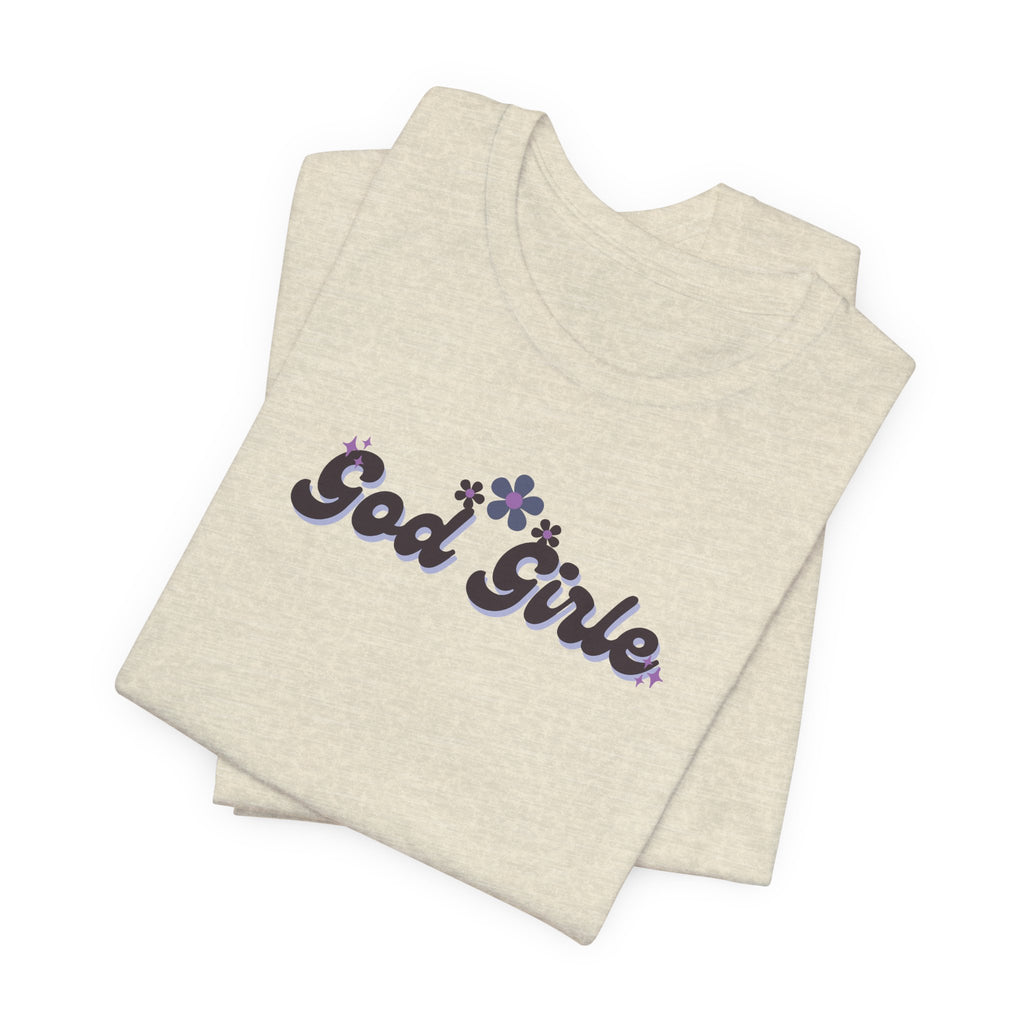 Retro God Girlie T-Shirt