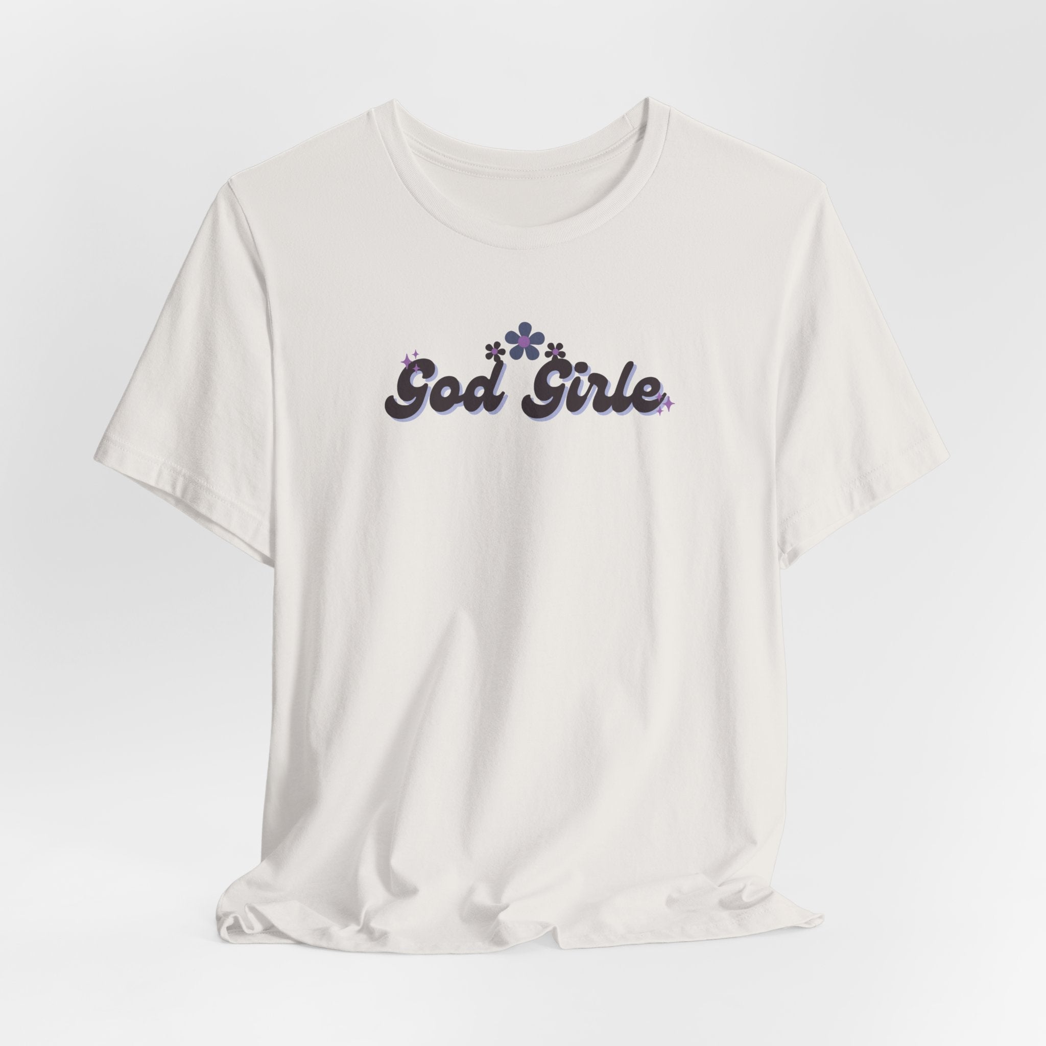 Retro God Girlie T-Shirt