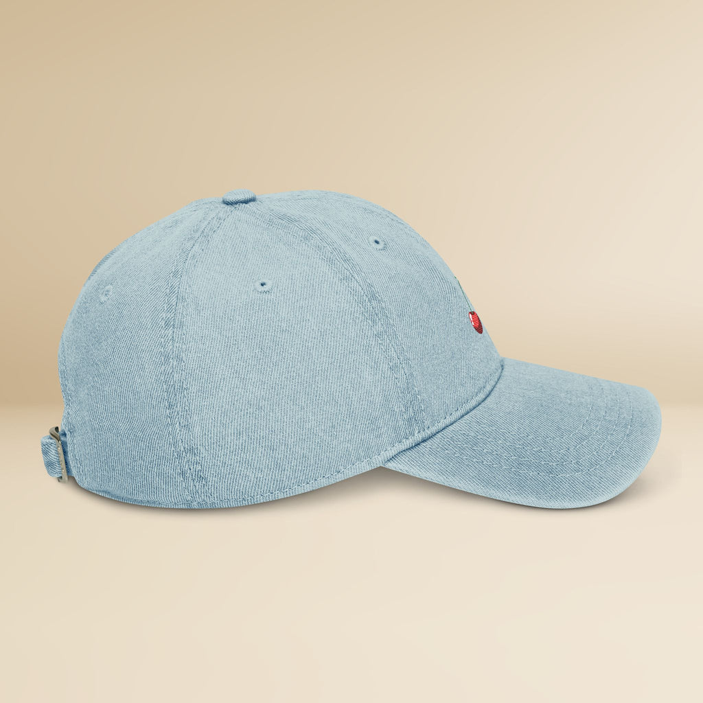 Cherry Denim Hat