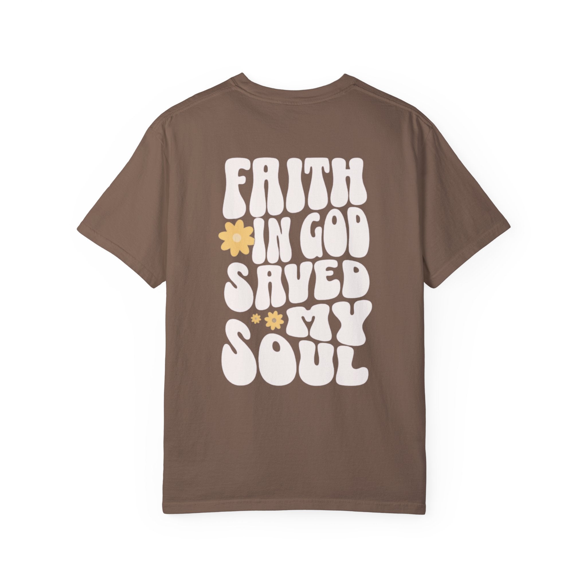 Faith In God Saved My Soul Retro T-Shirt