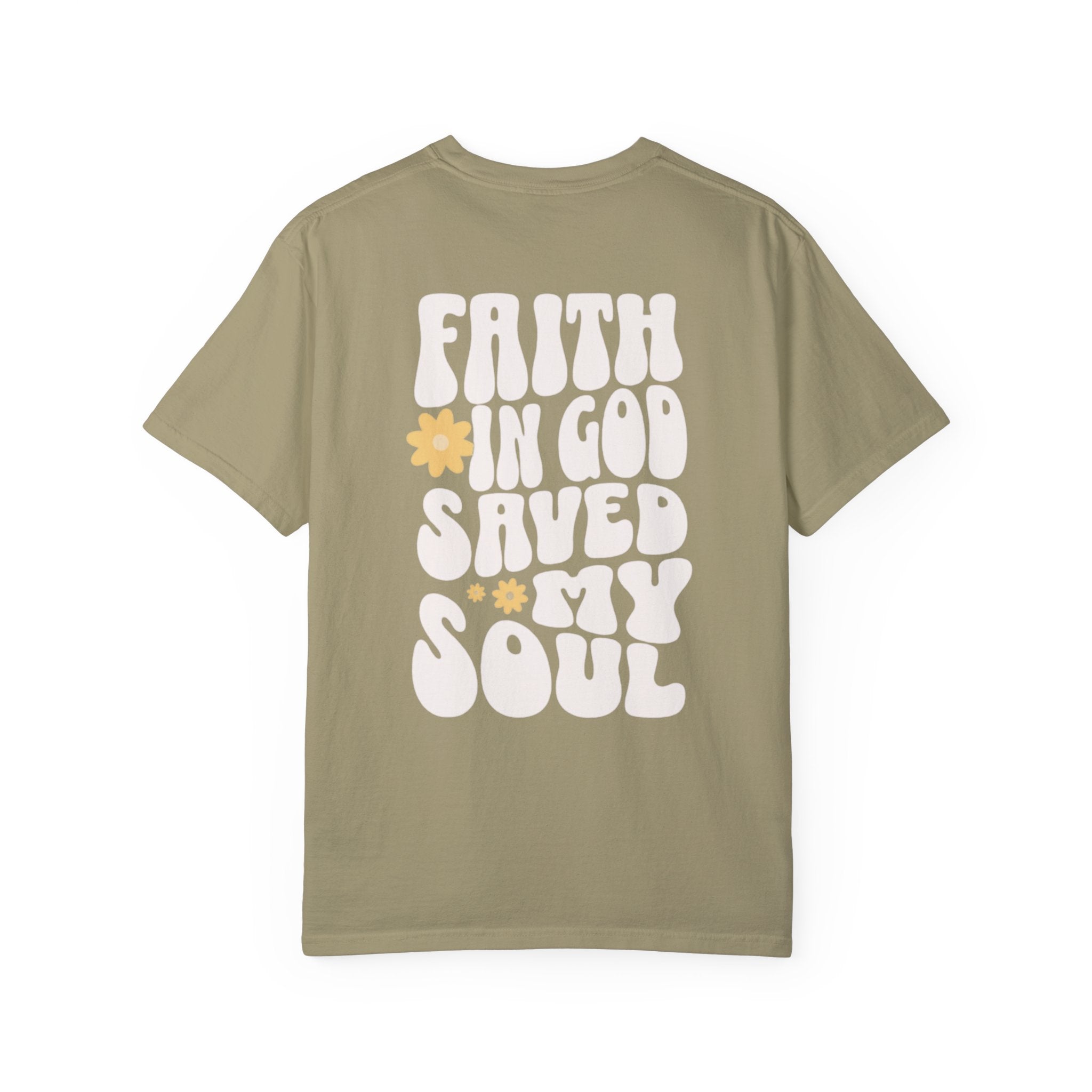 Faith In God Saved My Soul Retro T-Shirt