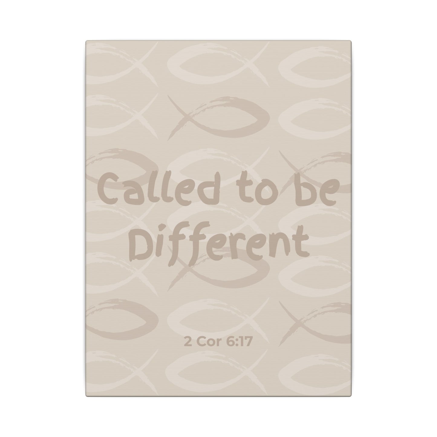 Called to Be Different Wall Canvas