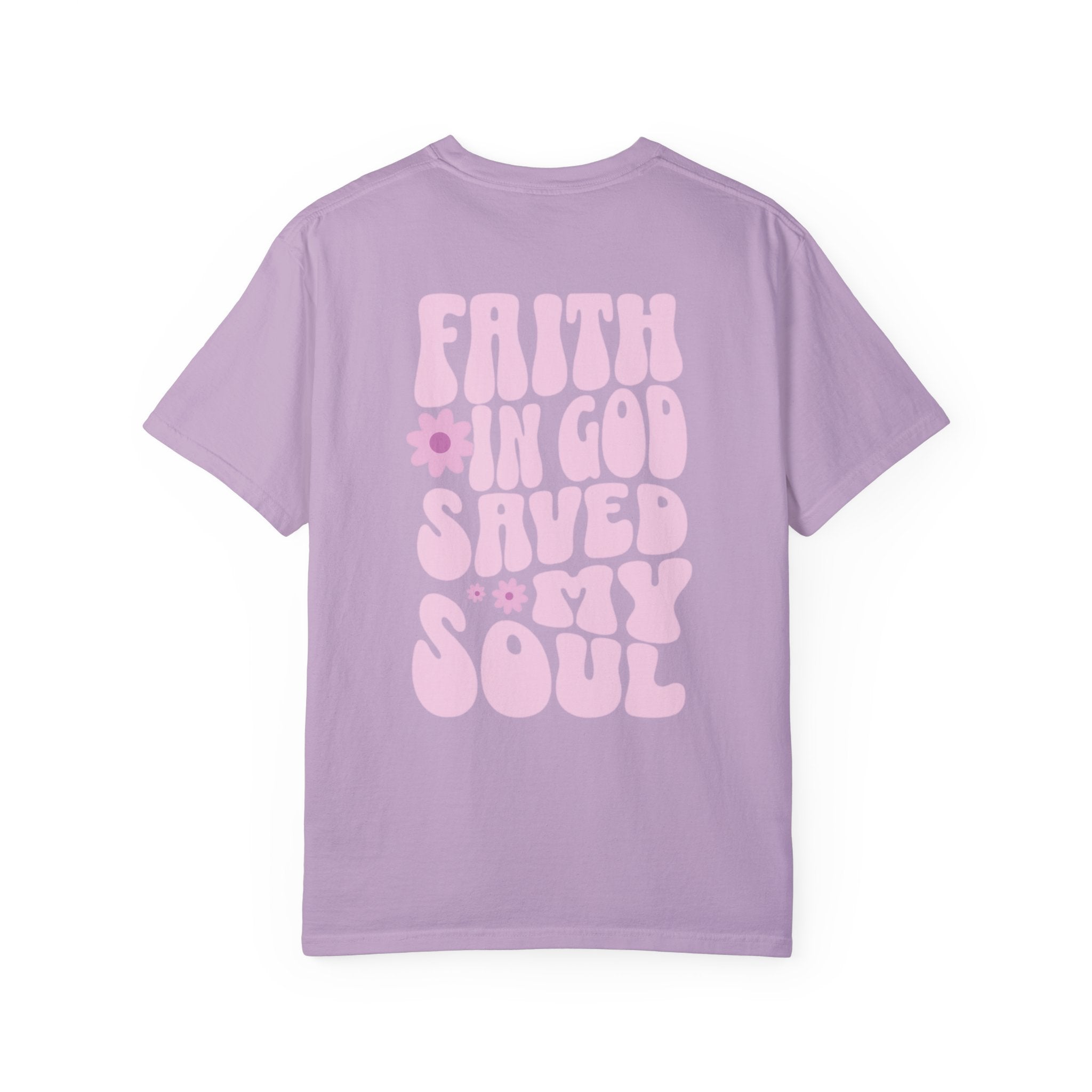 Faith In God Saved My Soul Retro T-Shirt