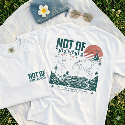 Not Of This World Map Tee
