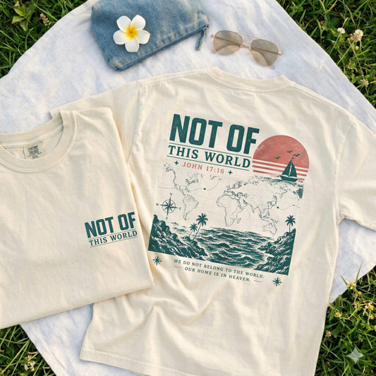 Not Of This World Map Tee
