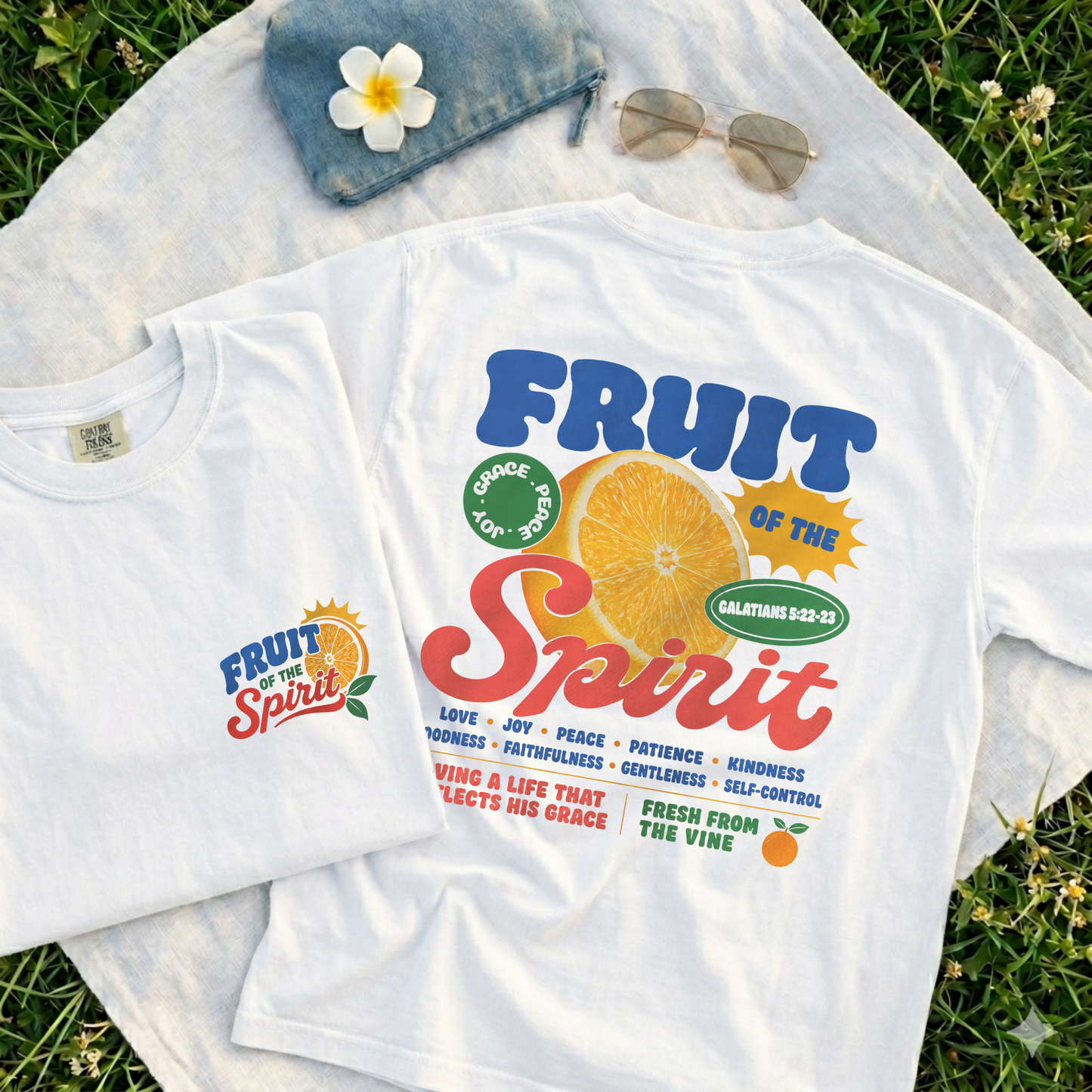 Vintage Fruit of The Spirit Tee