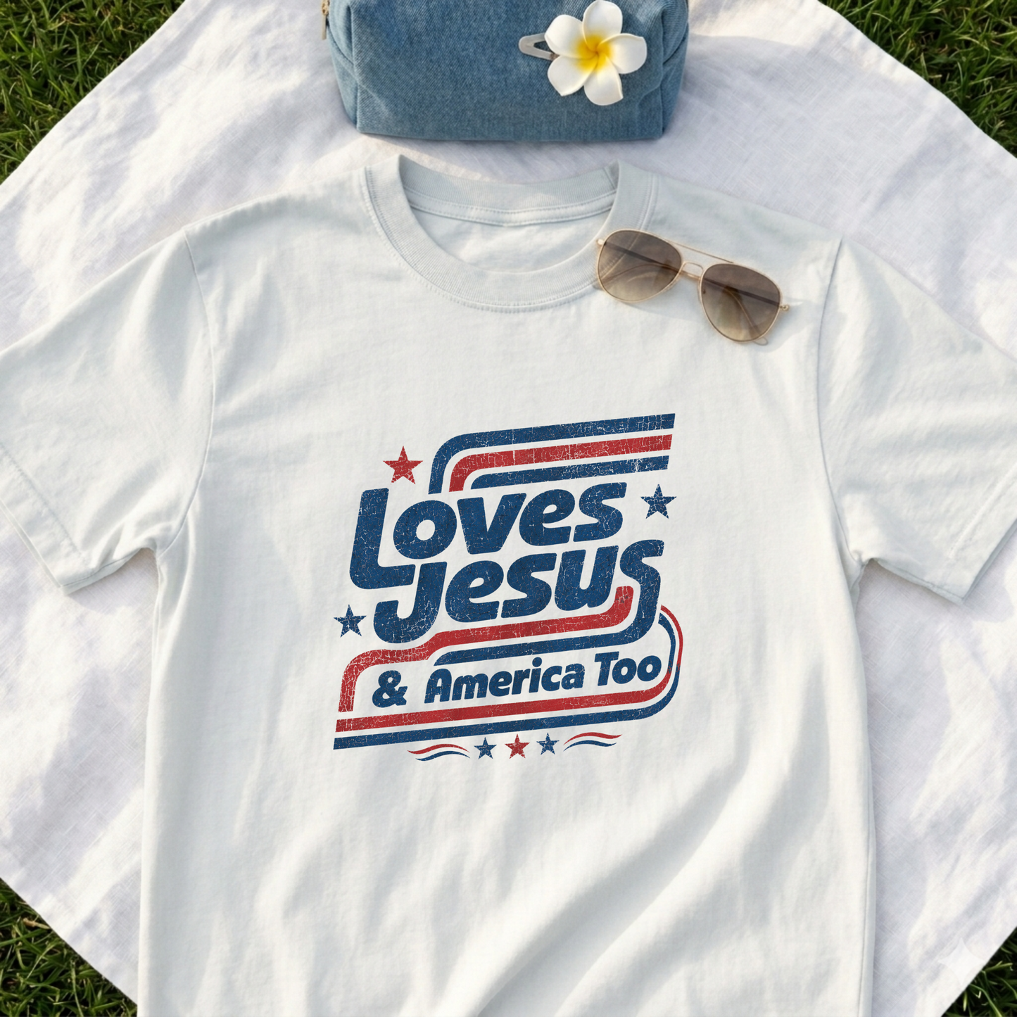 Loves Jesus & America Too
