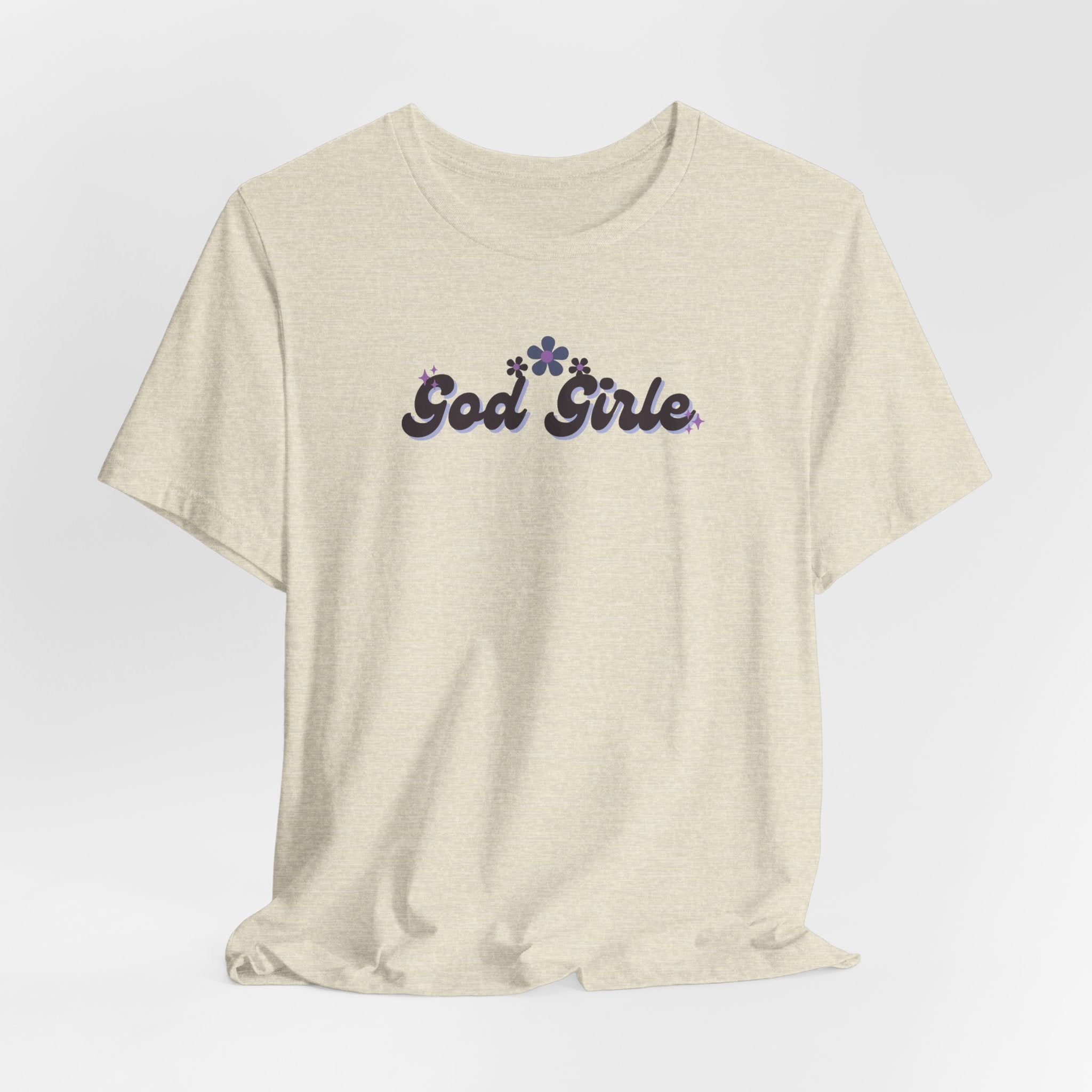 Retro God Girlie T-Shirt
