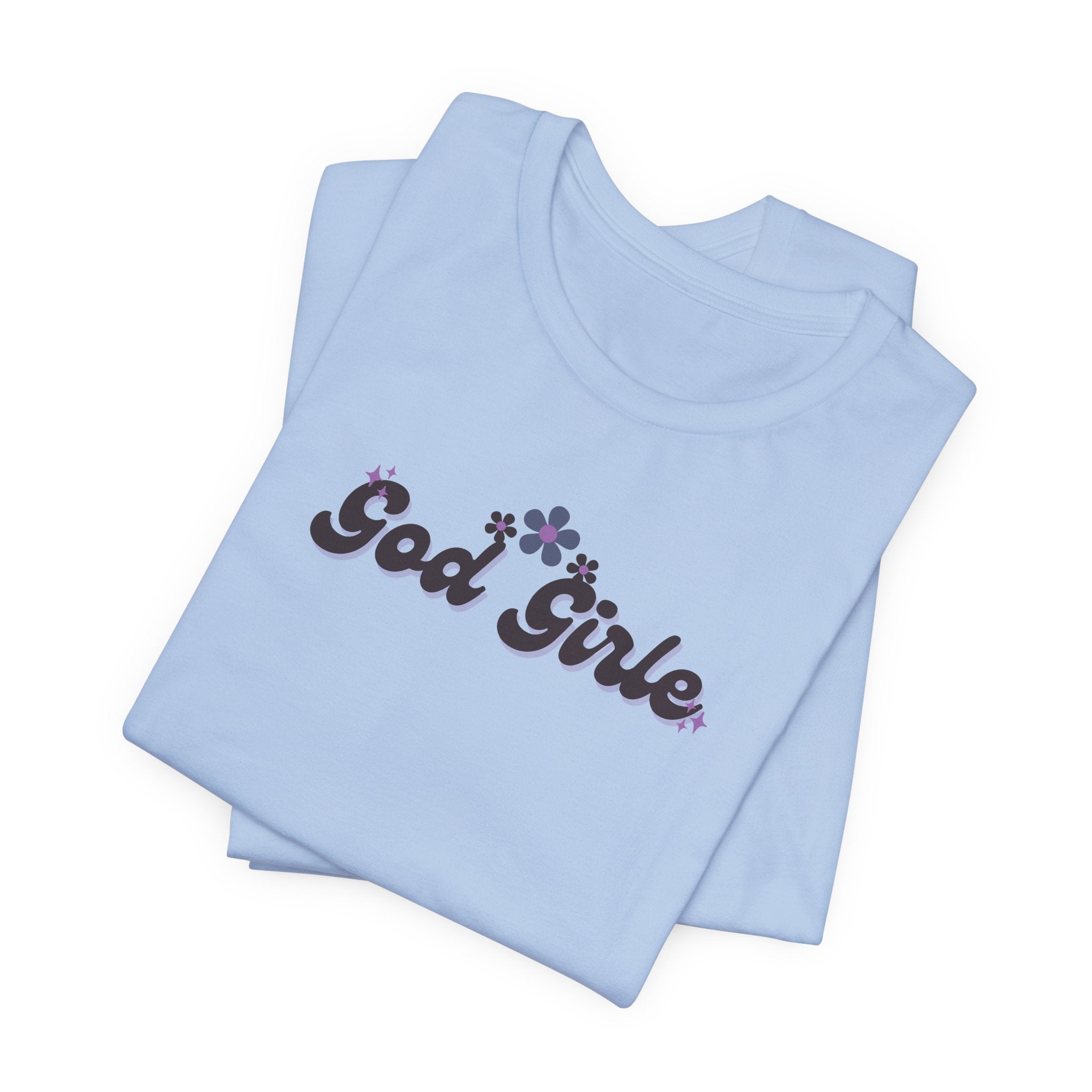 Retro God Girlie T-Shirt