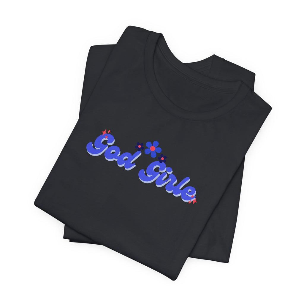 Retro God Girlie T-Shirt