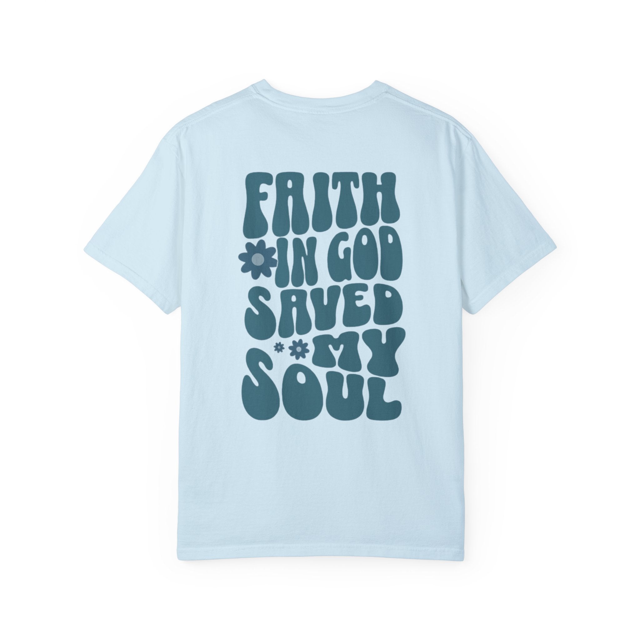 Faith In God Saved My Soul Retro T-Shirt