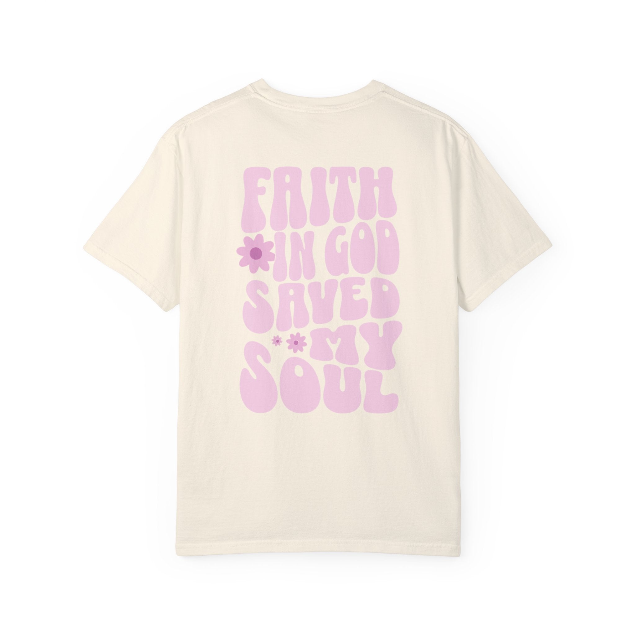 Faith In God Saved My Soul Retro T-Shirt