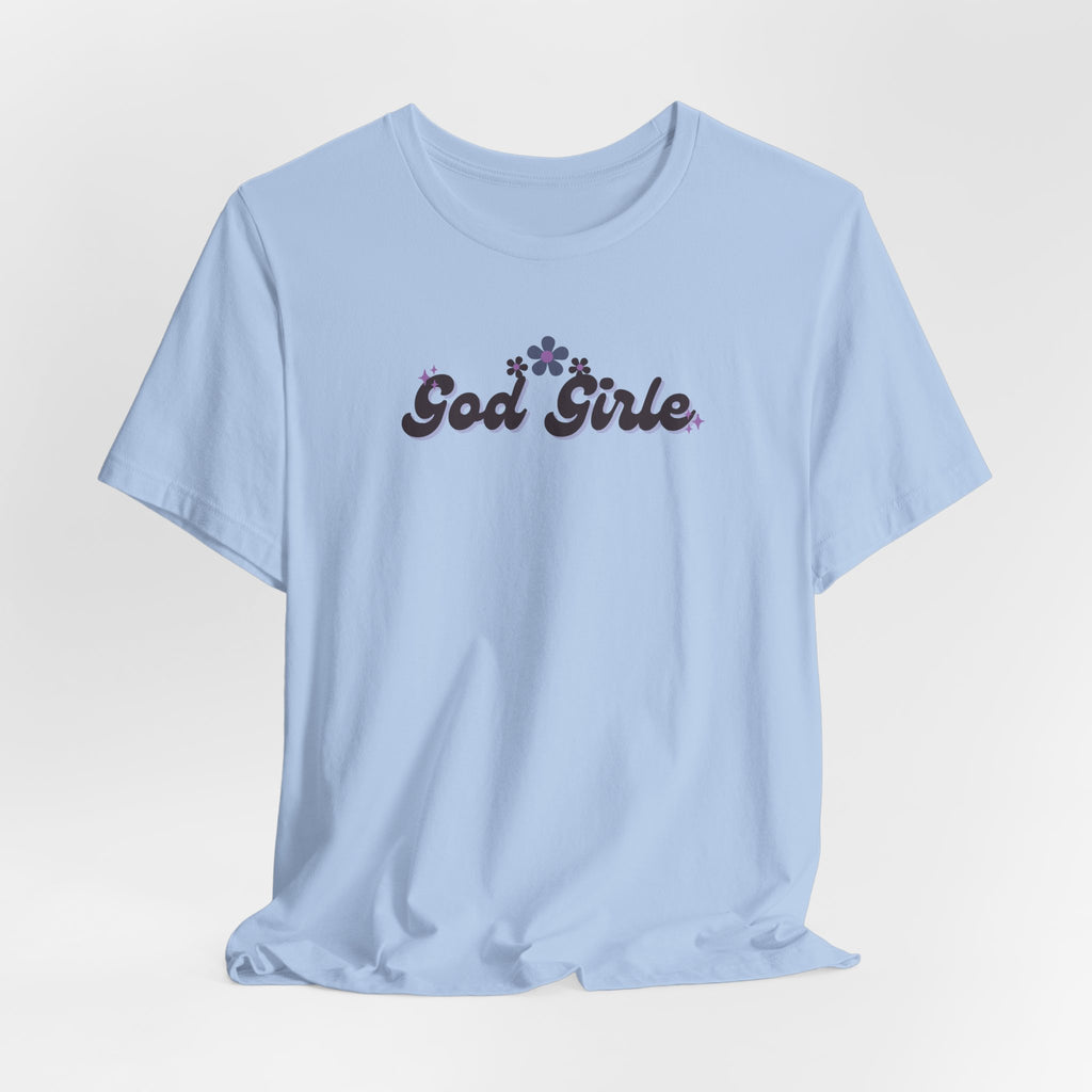 Retro God Girlie T-Shirt