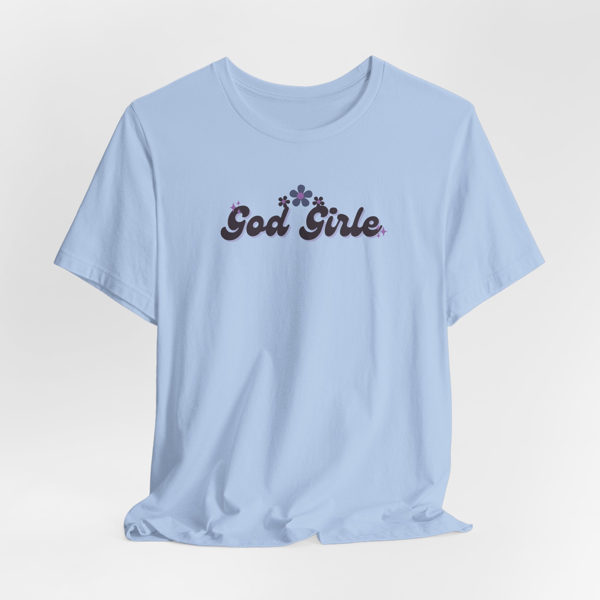 Retro God Girlie T-Shirt