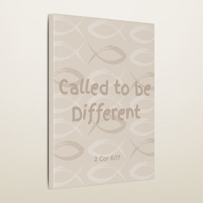 Called to Be Different Wall Canvas