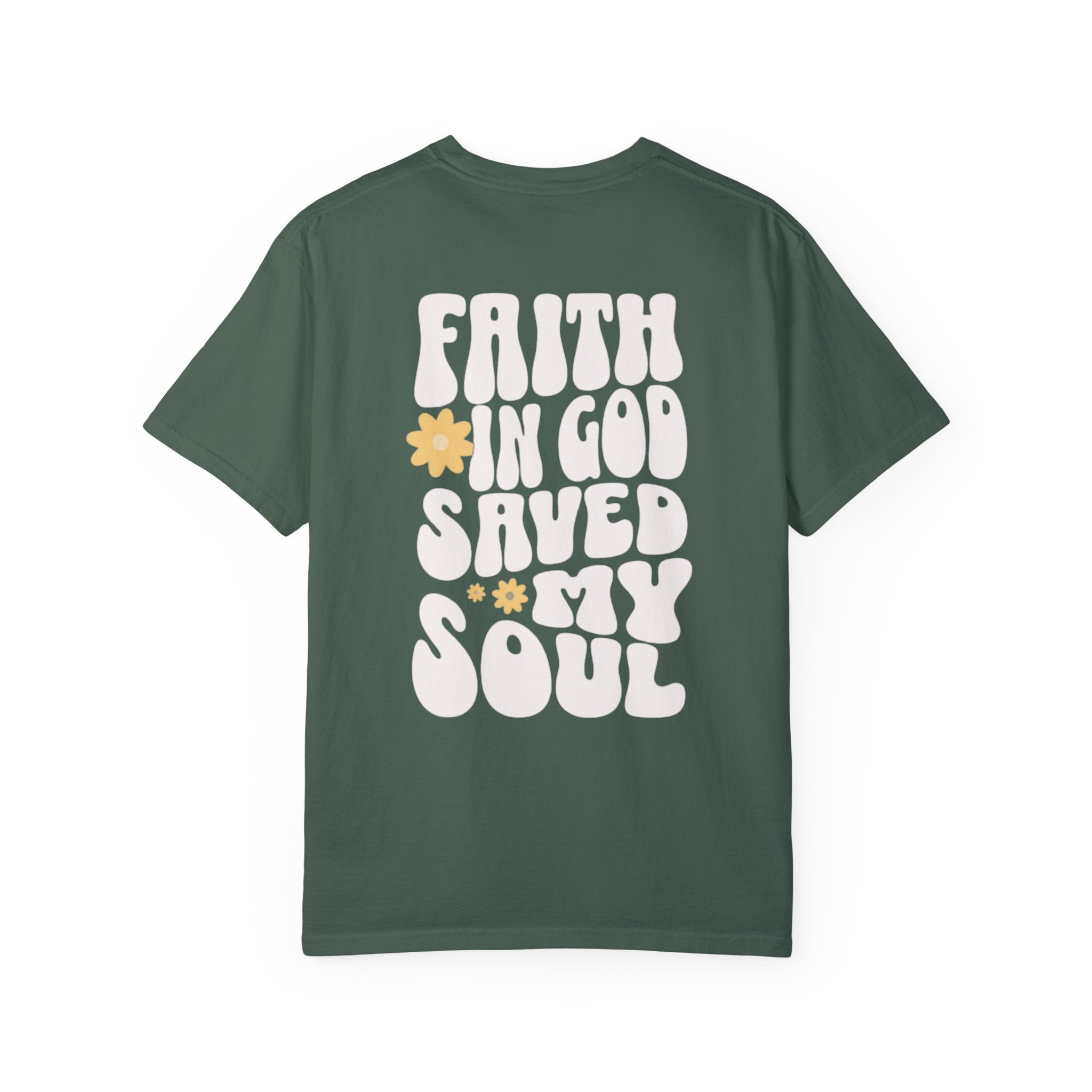 Faith In God Saved My Soul Retro T-Shirt