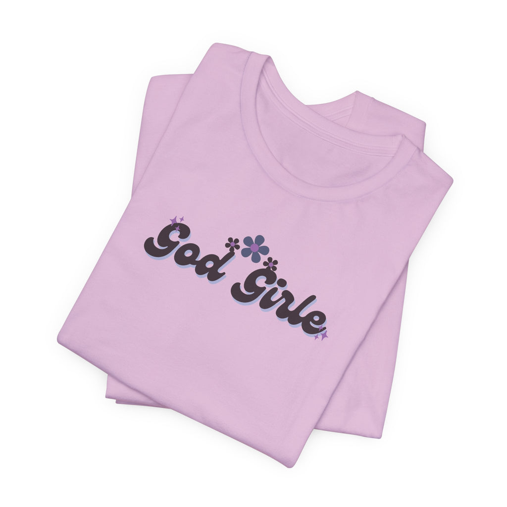 Retro God Girlie T-Shirt