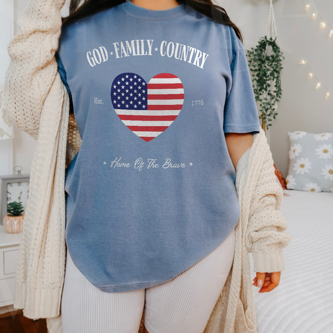 God Family Country