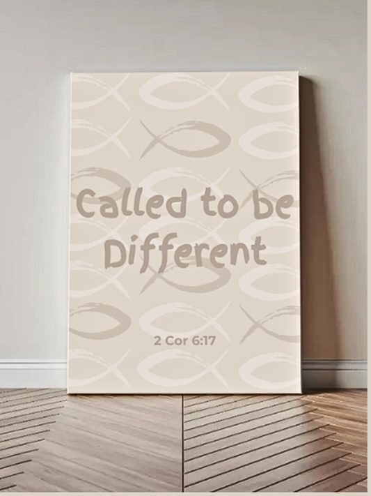 Called to Be Different Wall Canvas