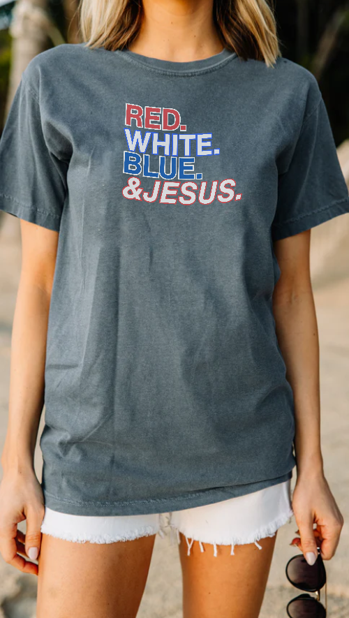 Red White Blue & Jesus