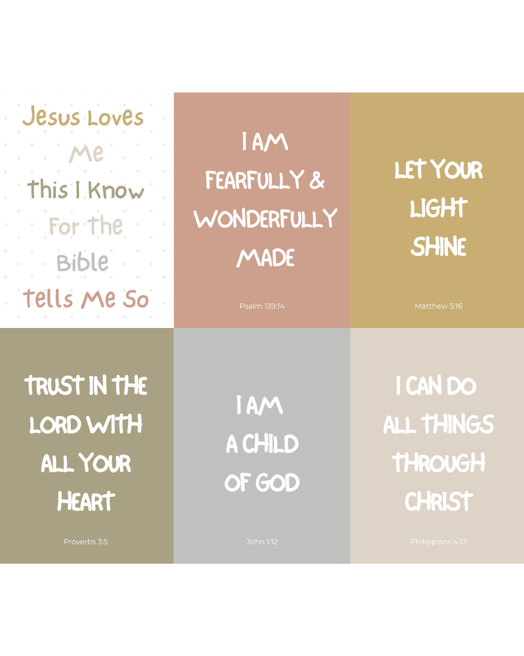Child of God Wall Canvas Set