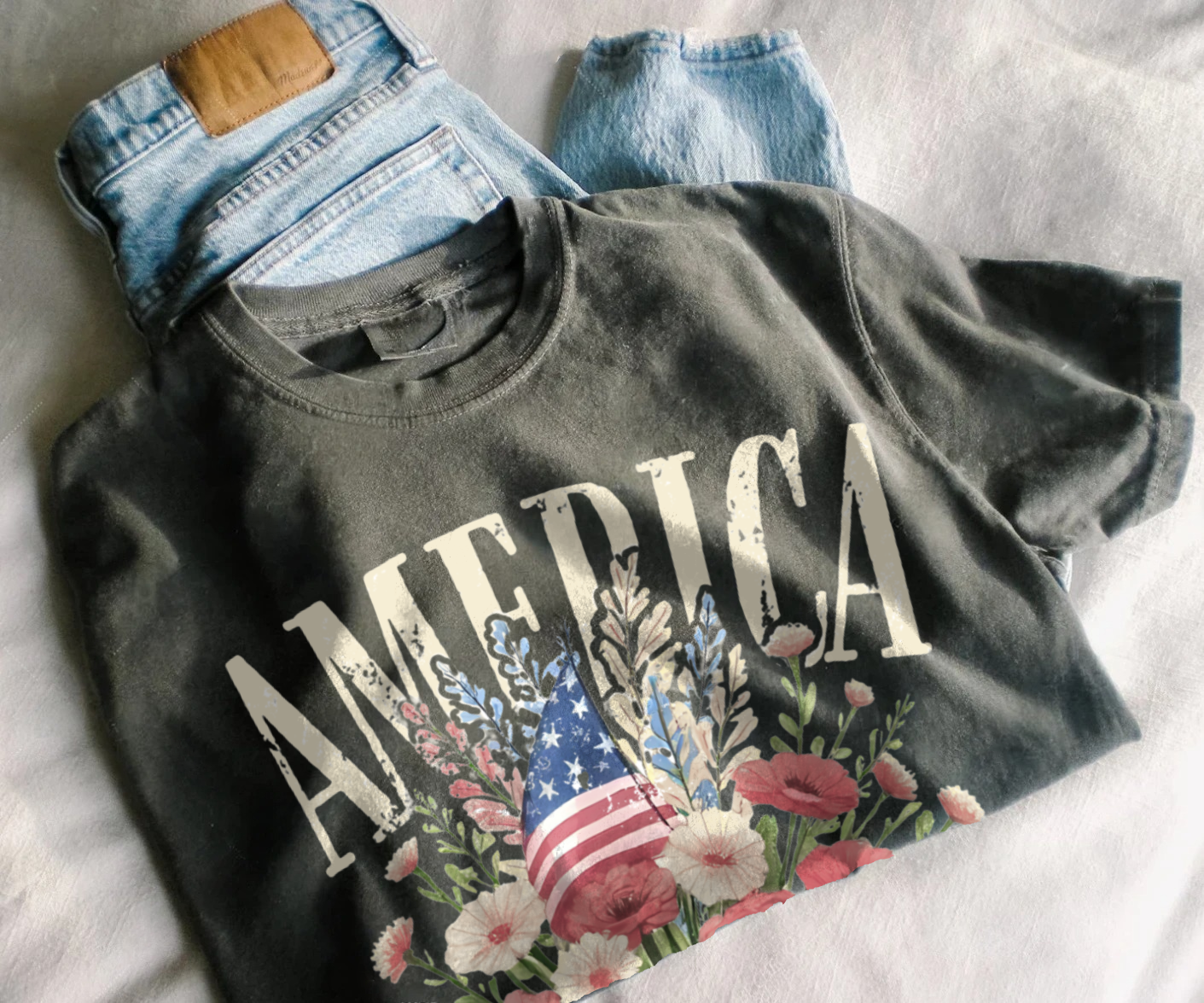 America The Beautiful Floral
