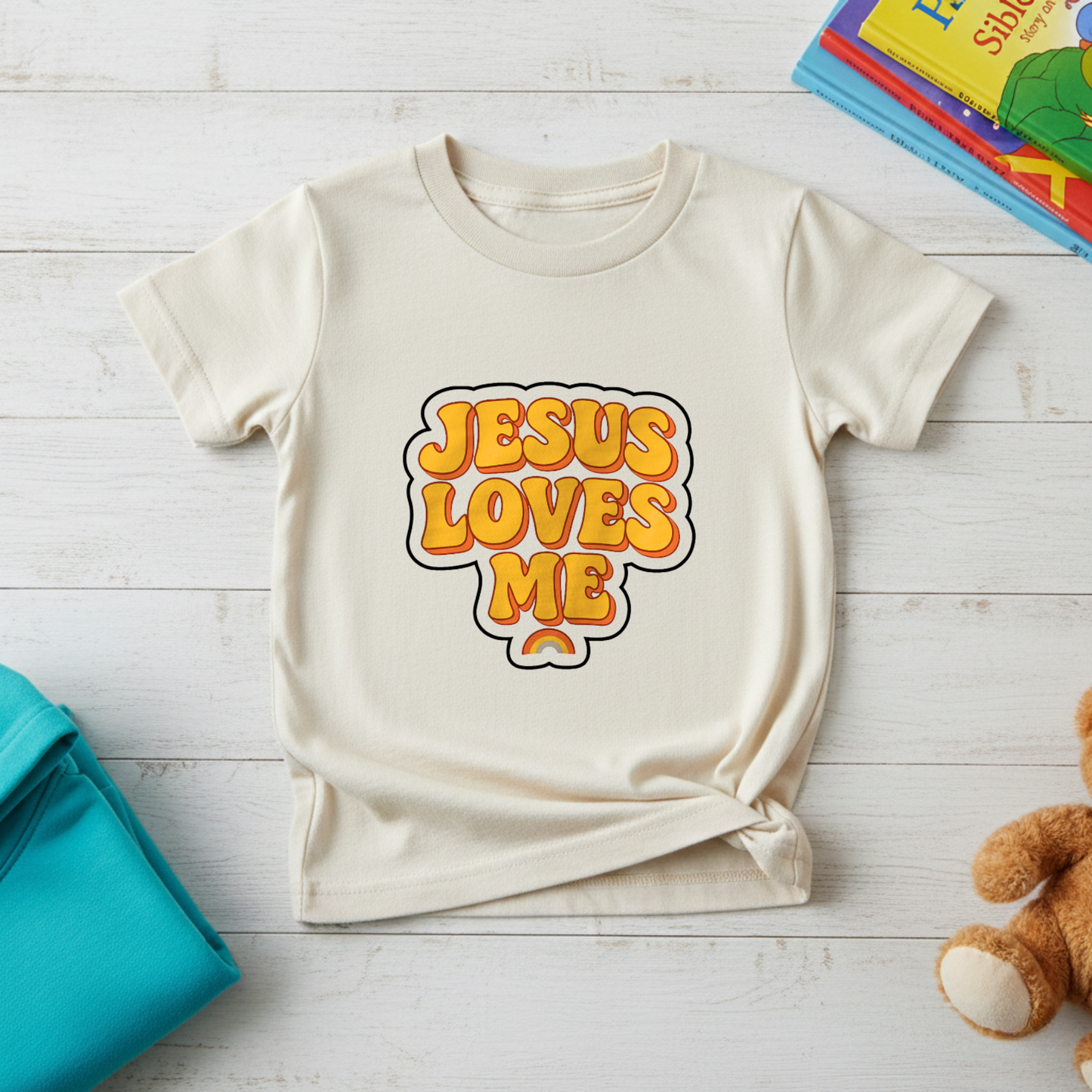 Jesus Loves Me Retro