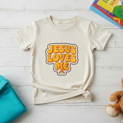 Jesus Loves Me Retro