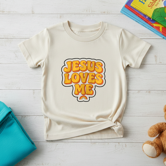 Jesus Loves Me Retro