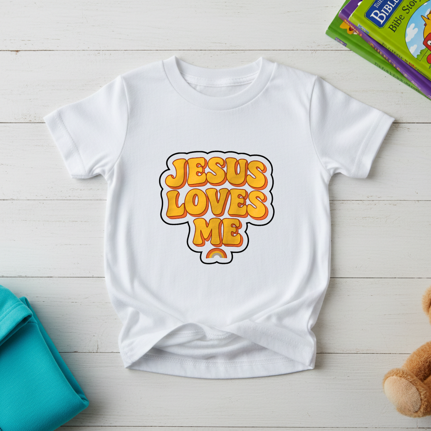 Jesus Loves Me Retro