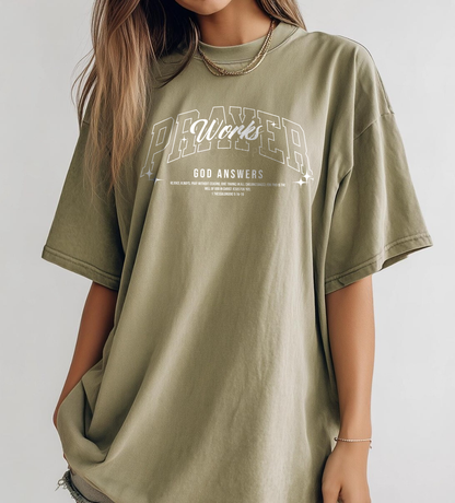 Prayer Works, God Answers Tee