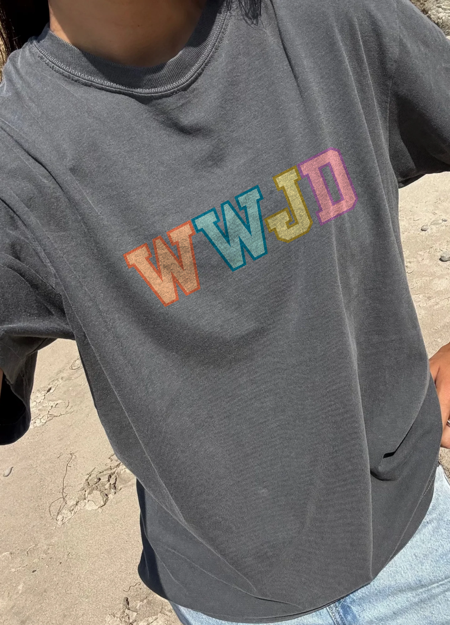 WWJD Collegiate Colorful