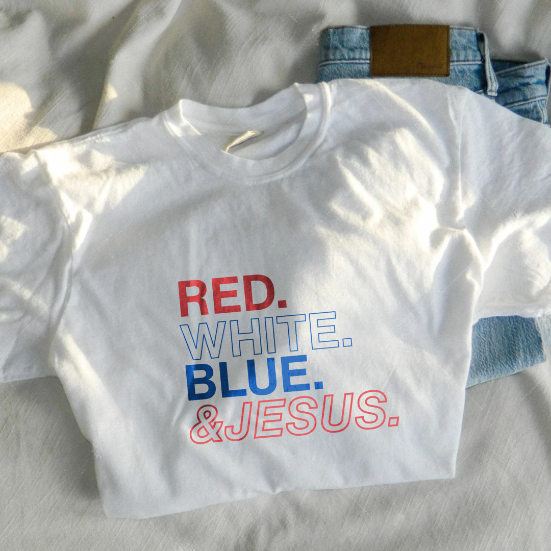 Red White Blue & Jesus
