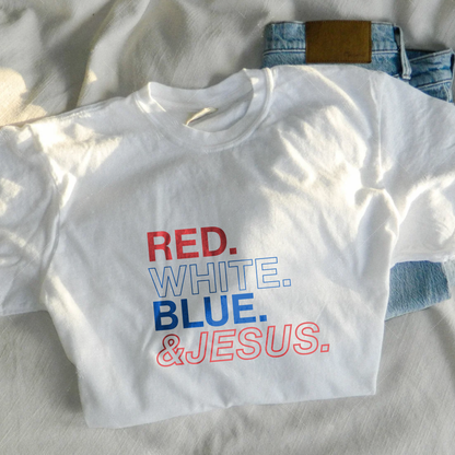 Red White Blue & Jesus