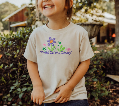 Made In His Image Toddler Tee