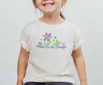 Made In His Image Toddler Tee