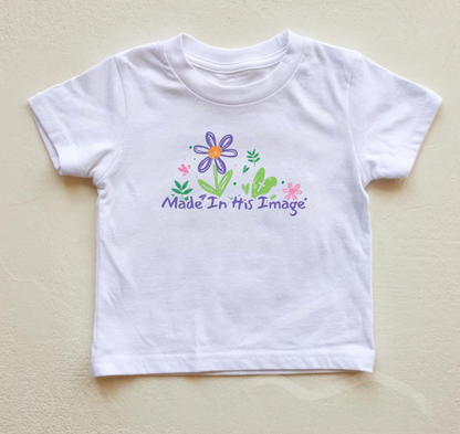 Made In His Image Toddler Tee