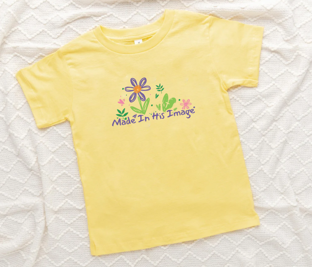 Made In His Image Toddler Tee