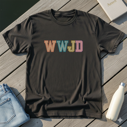 WWJD Collegiate Colorful