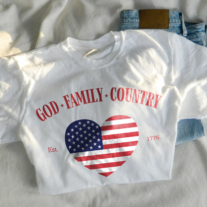 God Family Country